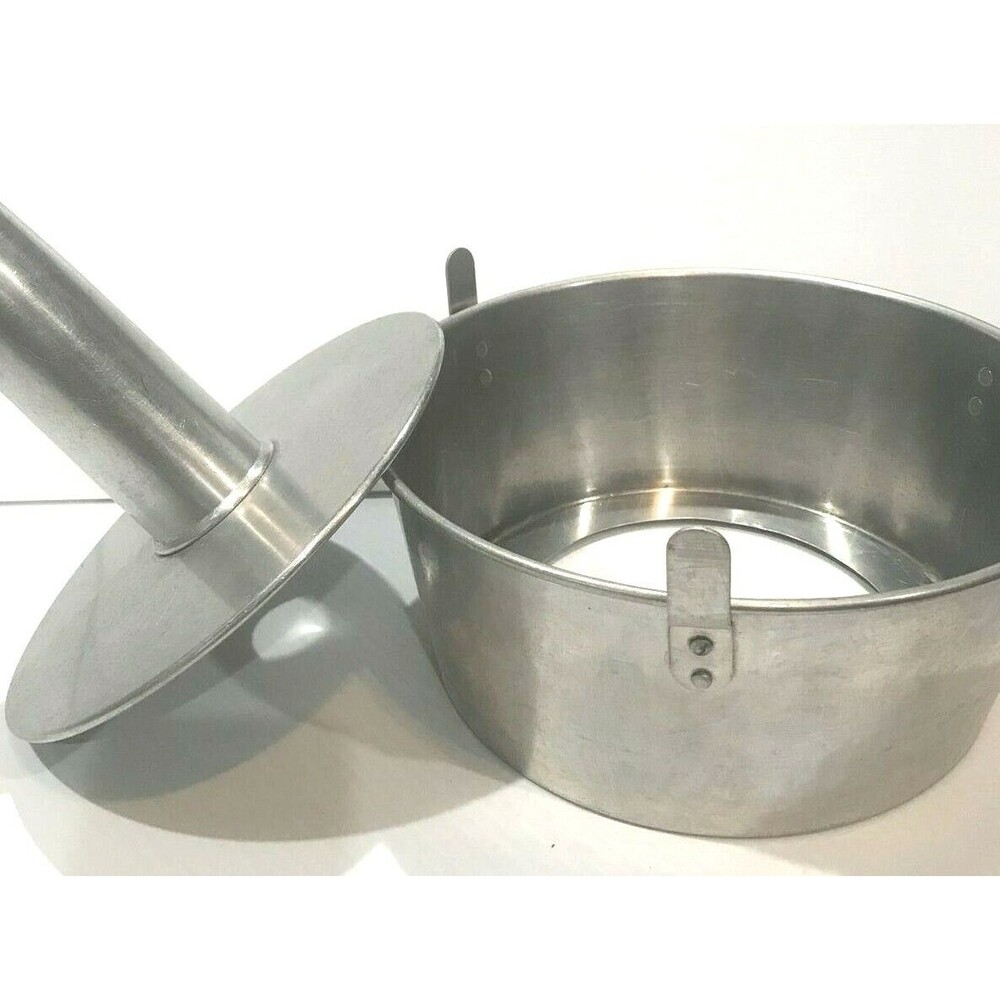 Vintage Kitchen Baking Dixie Queen Aluminum Tube Cake Pan Angel Food 10" - Picture 1 of 7